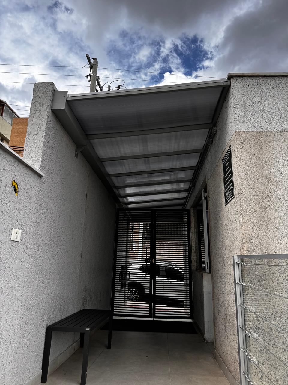 Cobertura Deslizante em Policarbonato Alveolar 7