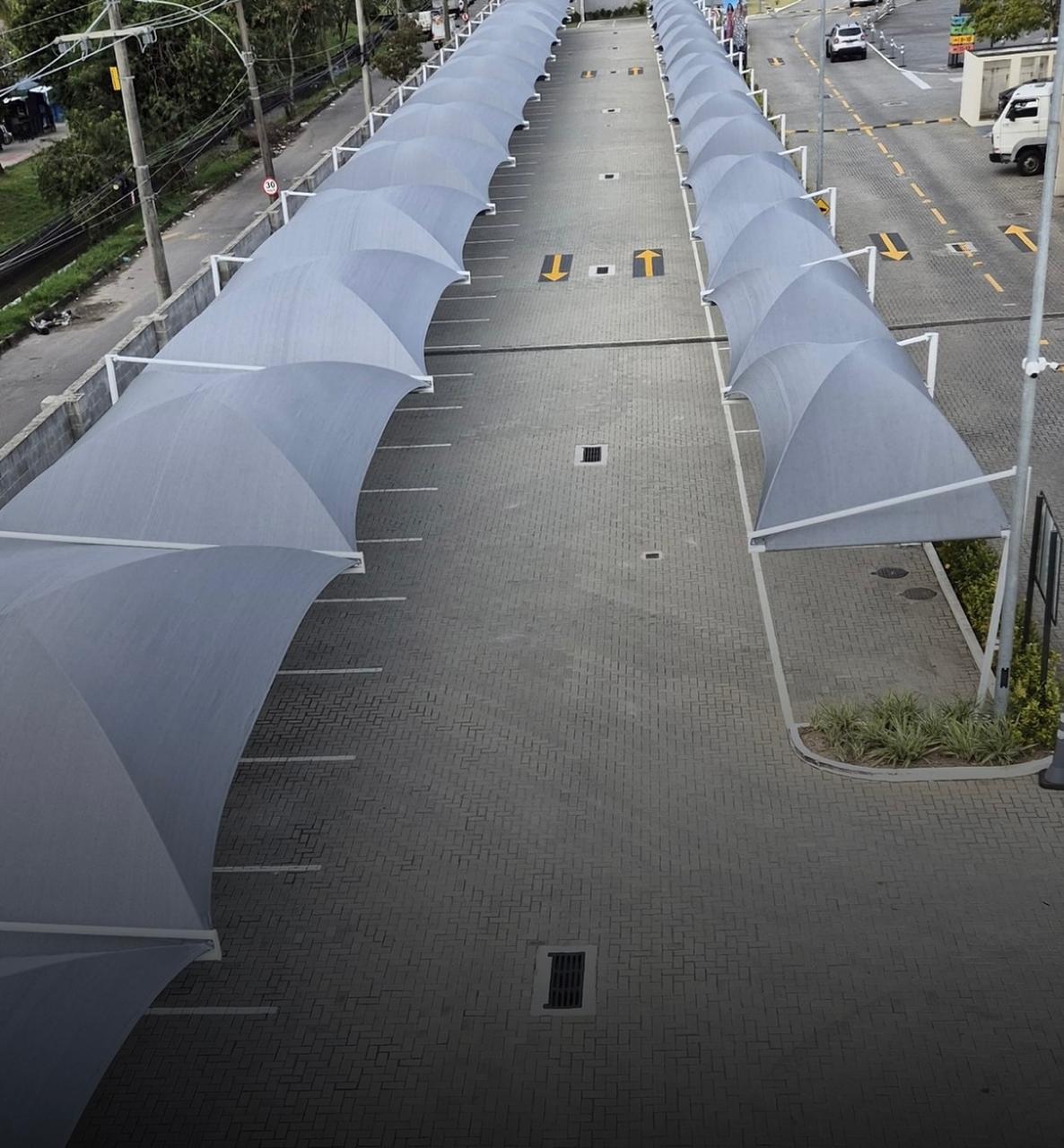 Cobertura Sombreador para Estacionamento 5